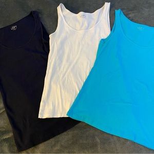 Loft tank tops (3)